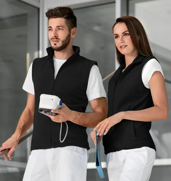 Klasikinė vilnos liemenė - Unisex flisinė liemenė - moterims ir vyrams