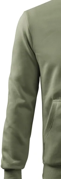 Paprasti vyriški marškinėliai be gobtuvo - Klasikinės ilgomis rankovėmis