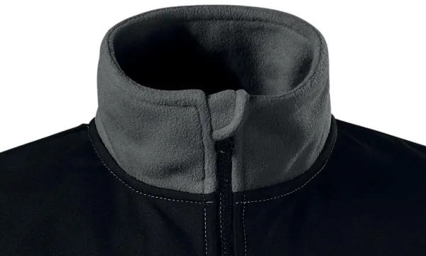 Šilta unisex vilnonė striukė - Užsegimas užtrauktuku iki smakro