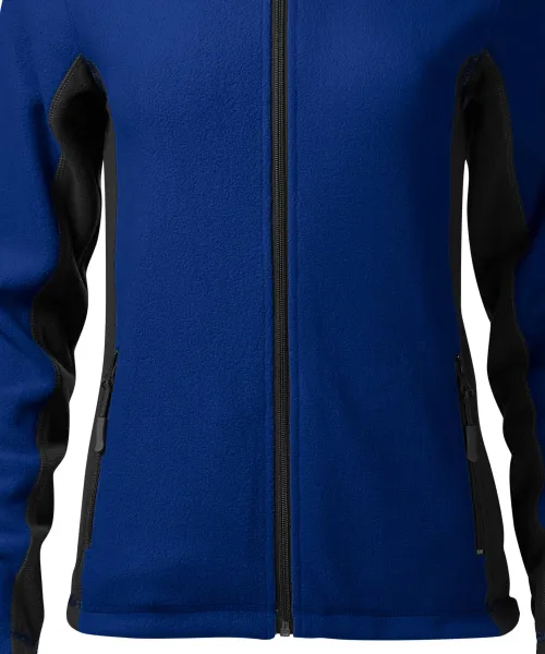 Ponios vilnos kontrasto striukė - Švelniai siaurėjantis kirpimas