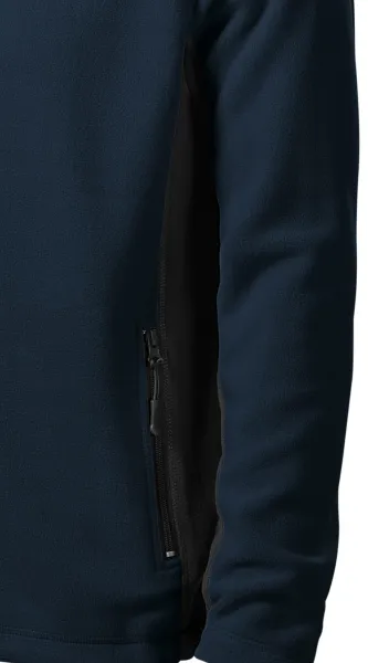 Vyriška vilnonė kontrastinė striukė - Tamsios kontrastingos detalės