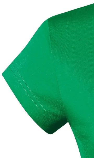 Moteriški ploni marškinėliai su V formos iškirpte - Labai trumpomis rankovėmis