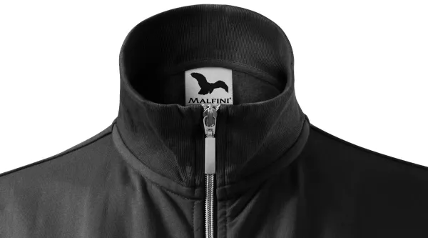 Moteriškas sportinis marškinėlis be gobtuvo - Aukšta apykaklė