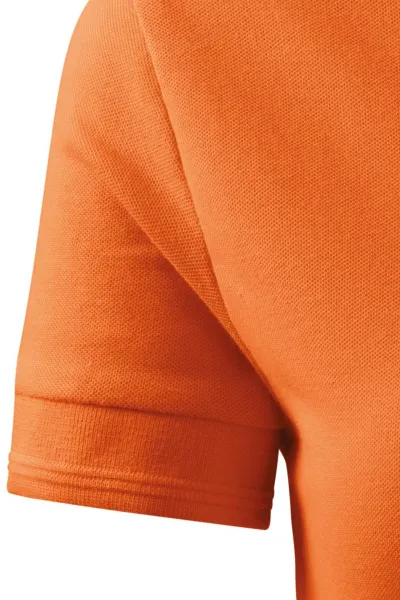 Moteriški elegantiški polo marškinėliai - Klasikinės trumpos rankovės