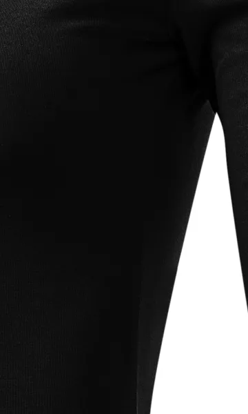 Moteriški marškinėliai ilgomis rankovėmis - Iškirpti šoninėmis siūlėmis