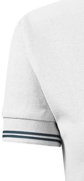 Moteriški kontrastiniai polo marškinėliai - Klasikinės trumpos rankovės