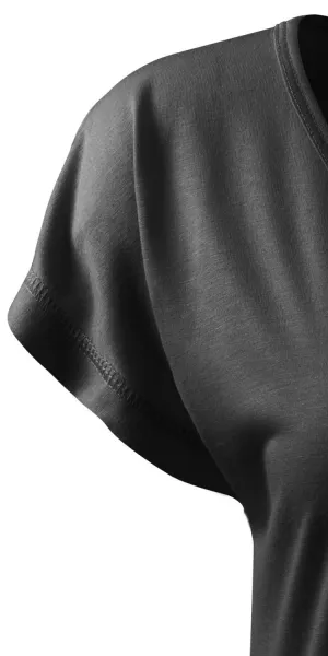 Moteriški ilgi marškinėliai / suknelė - Trumpos kimono rankovės