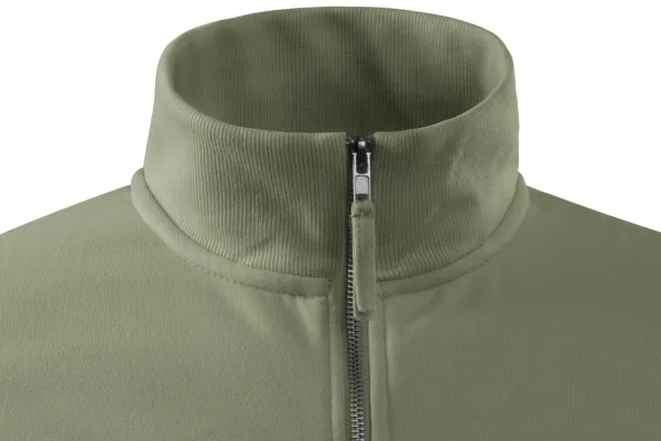 Paprasti vyriški marškinėliai be gobtuvo - Aukšta apykaklė