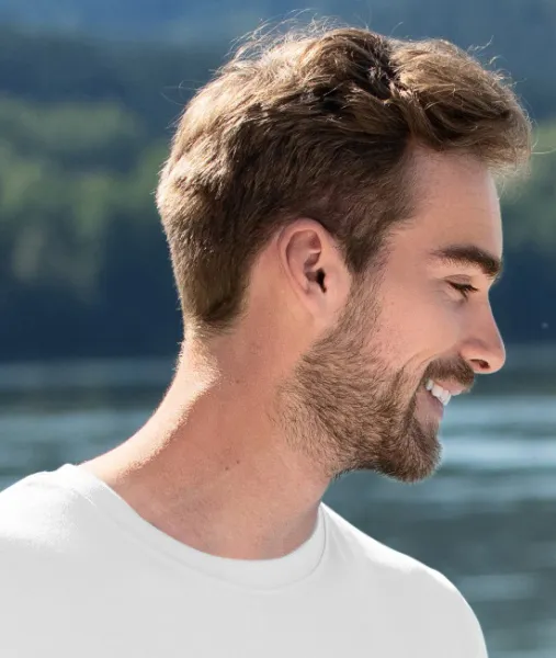 Madingi vyriški marškinėliai - Klasikinė apvali iškirptė