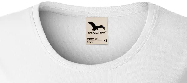 Moteriški ekologiškos medvilnės marškinėliai - Klasikinė apvali iškirptė