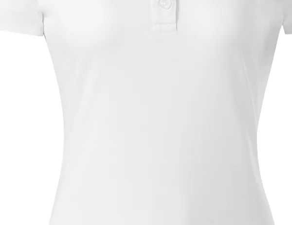 Moteriški elegantiški merserizuoti polo marškinėliai - Švelniai siaurėjantis kirpimas