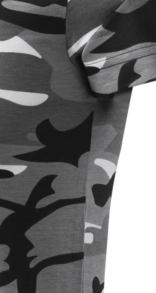 Kamufliažiniai marškinėliai - Iškirpti šoninėmis siūlėmis