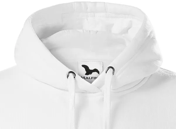 Vyriškas marškinėliai su gobtuvu be užtrauktuko - Gobtuvas su raišteliais