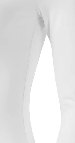 Moteriški marškinėliai ilgomis rankovėmis ir gilesne iškirpte - Iškirpti šoninėmis siūlėmis