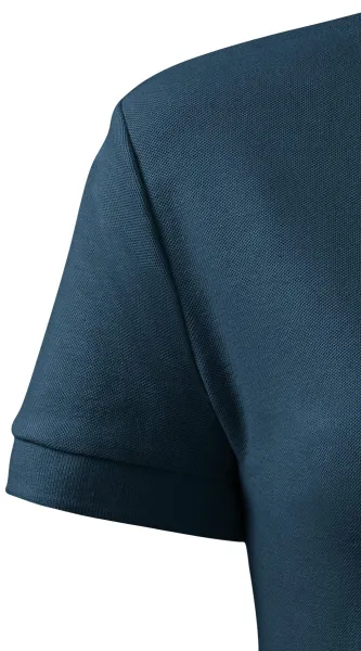 Moteriški paprasti polo marškinėliai - Klasikinės trumpos rankovės