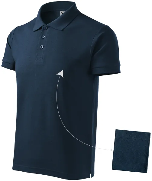 Elegantiški vyriški polo marškinėliai - Atskirai supakuotas maišelis