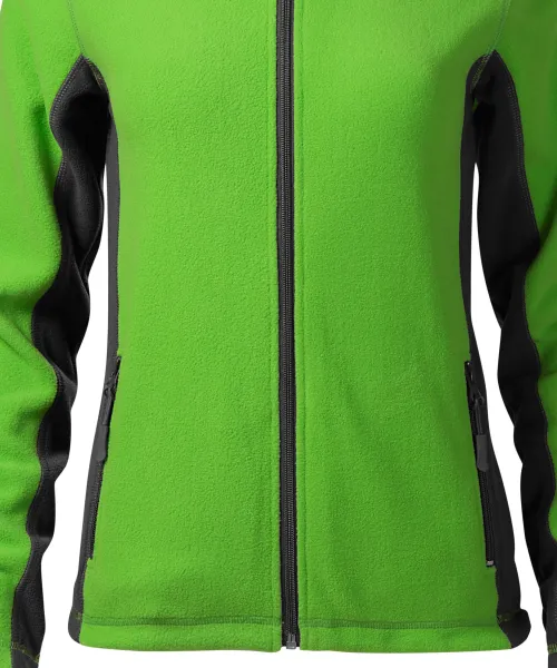 Ponios vilnos kontrasto striukė - Švelniai siaurėjantis kirpimas