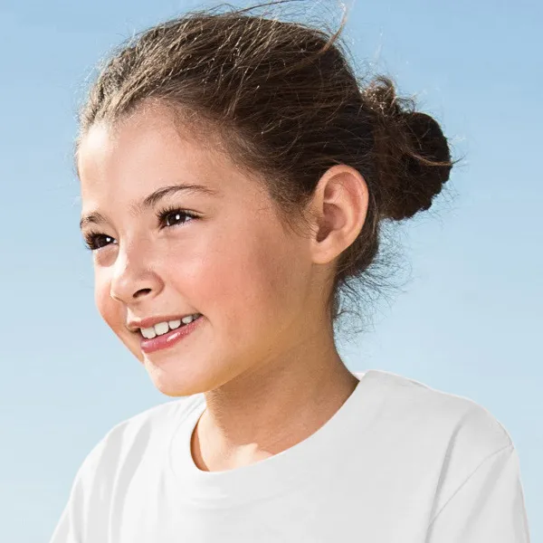 Vaikiški lengvi marškinėliai - Klasikinė apvali iškirptė