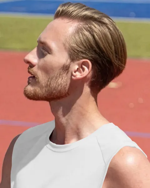 Vyrų viršuje - Klasikinė apvali iškirptė