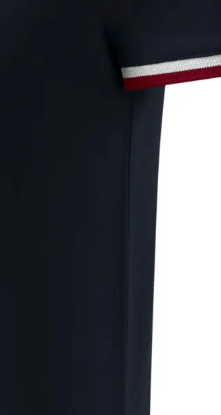 Vyriški polo marškinėliai su apykakle - Kirpimas su šoninėmis siūlėmis