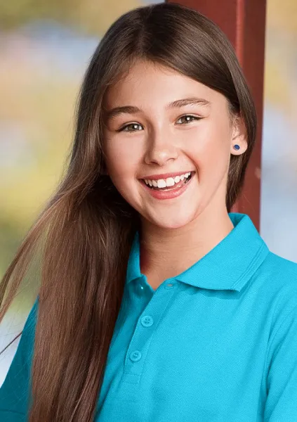 Polo marškinėliai vaikams - Užsegimas 3 mygtukais