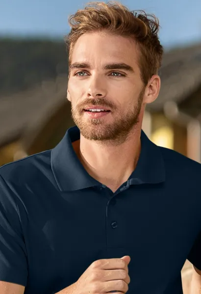 Sportiniai polo marškinėliai - 3 sagų užsegimas