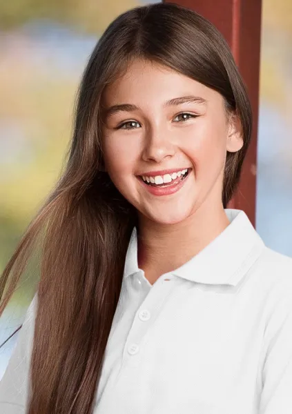 Polo marškinėliai vaikams - Užsegimas 3 mygtukais