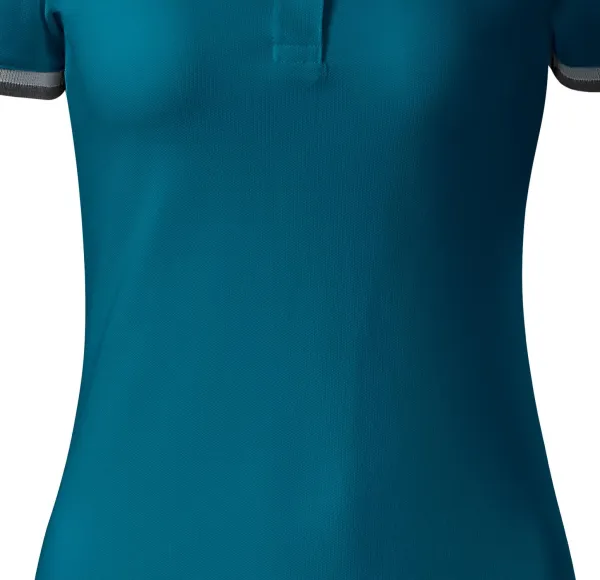 Ponios suknelė su apykakle - Švelniai siaurėjantis kirpimas