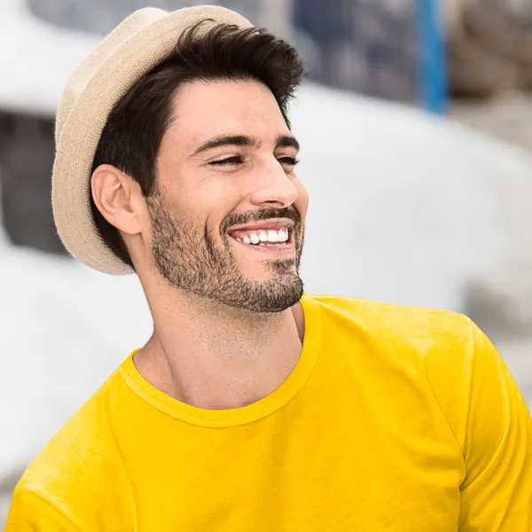 Vyriški marškinėliai ilgomis rankovėmis - Klasikinė apvali iškirptė