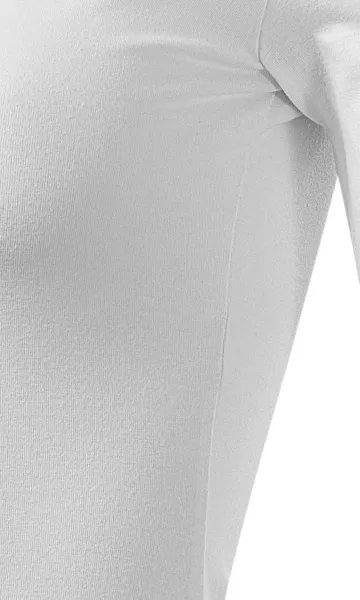 Moteriški marškinėliai ilgomis rankovėmis - Iškirpti šoninėmis siūlėmis