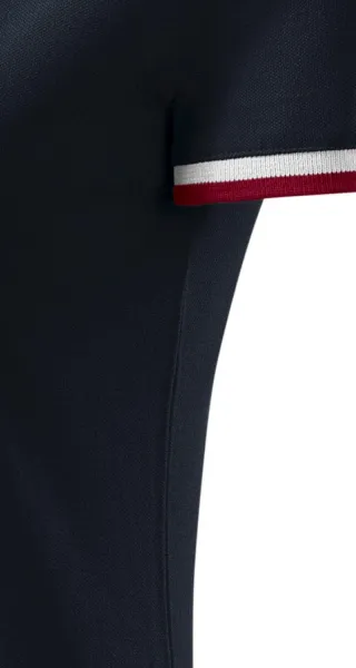 Moteriški polo marškinėliai su apykakle - Kirpimas su šoninėmis siūlėmis