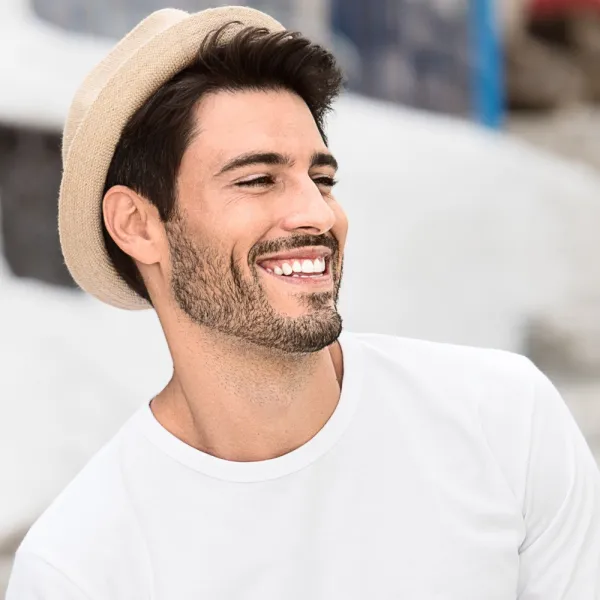 Vyriški marškinėliai ilgomis rankovėmis - Klasikinė apvali iškirptė